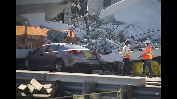 New video shows deadly Florida bridge collapse; engineer warned of cracking 2 days earlier