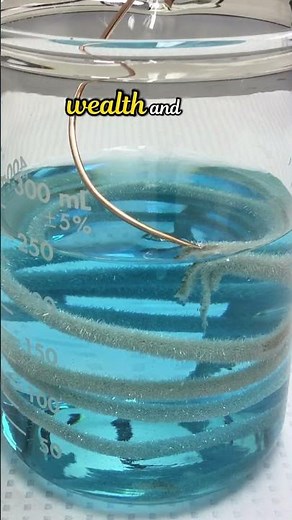 Chemistry or Alchemy? Watch Copper Change Into Silver #chemistry #shorts