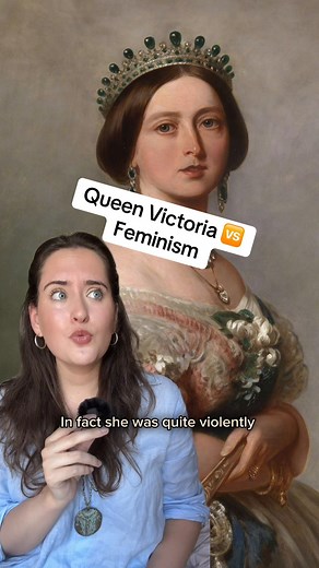 Queen Victoria was not the girl boss feminist that some people like to make her out to be 😬 Just because she was a woman and running the country, doesn’t mean that she thought it was a woman’s job… or that women should have any rights at all… #history #queenvictoria #victorianhistory #historyfacts