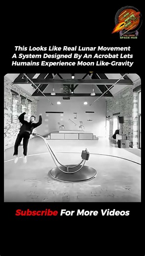Defying Physics: Acrobatics in Moon Gravity #spacefacts #experiment