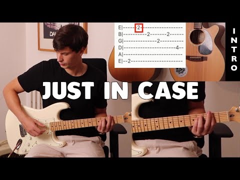 JUST IN CASE (Lil Peep) Guitar Tutorial + Tab @CSound