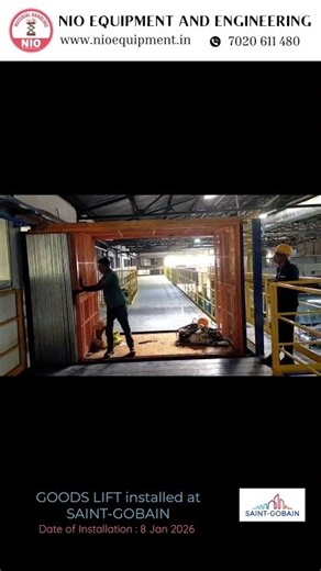 Industrial Goods Lift Demo | Smooth Material Handling