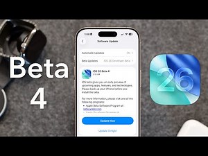 iOS 26 Beta 4! Here is EVERYTHING New! More Liquid Glass, Wallpapers, & More!