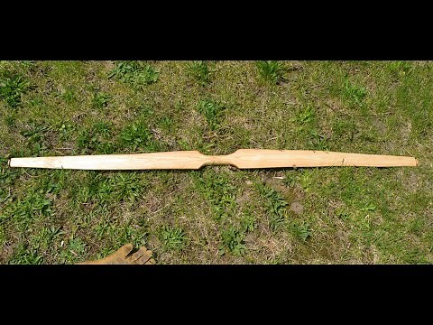 Making a flat bow