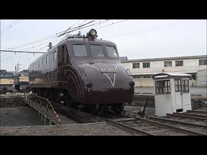 EF551転車台に乗る！