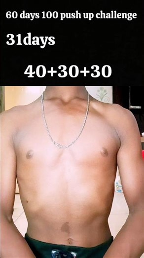 😱60 days 100 push up challenge🔥31day#memeedit #short