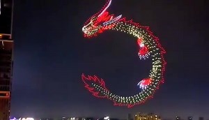 Chinese Dragon Made with Drones 🤩🤩🤩 Wonderful Spactacle . . . #drones #chinese #dragon #chinesetraditions #chinesedragon | Wing Chun fan club