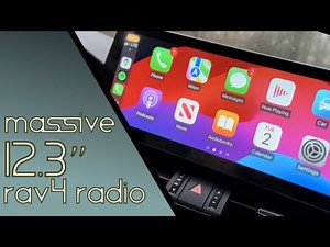 Roadanvi MASSIVE 12.3” RAV4 Radio Upgrade!