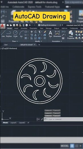 AutoCAD 2D Drawing For Beginners In Hindi @cadcamtechstudy #autocad #designingfuture