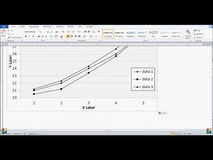 How to make professional high resolution graphs using MS Excel