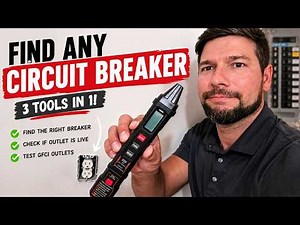 How to Test Outlets & Find Breakers with One Tool | KAIWEETS