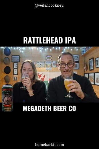 Rattlehead IPA Beer Review Megadeth Beer Co