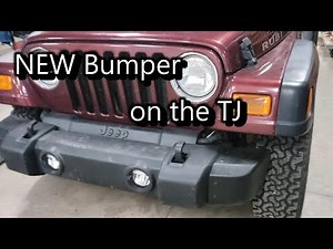 JK bumper on a TJ