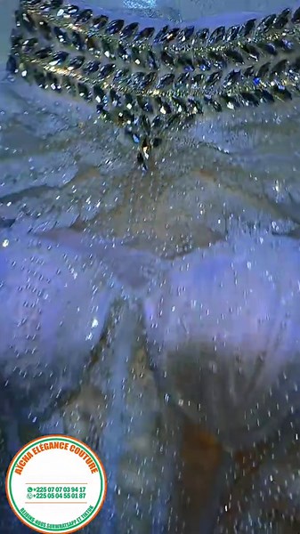 Legre Aicha couture sur TikTok