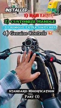 Bullet / Standard Rgb Lights🔥/ Full wiring/ custumize handle/ 💥 Part -1 ‪@priyanshu_pvtttt‬