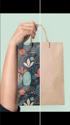 how to create a realistic paper bag mockup in Adobe Photoshop - easy tutorial