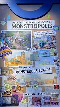 Monstropolis, the world of Monsters Inc at #D23 2026