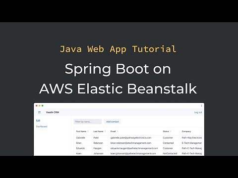 Java tutorial: Deploying a Spring Boot application with MySQL on AWS Elastic Beanstalk