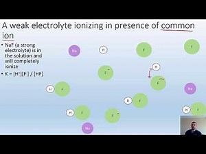17.1 common ion effect