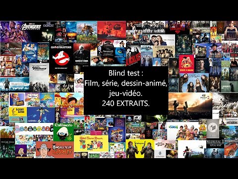 BLIND TEST TOUT GENRE 240 EXTRAITS (avec jeu à boire)