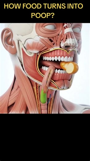 How Food Turns Into Poop? (3D Animation) #digestivesystem 15.5K #humandigestivesystem #digestion #foodintopoop #fooddigestion 17.5K #digestionoffood #poop #intestinecleaning #rectum