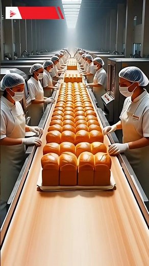 Inside a Next-Gen World’s Most Advanced Bread Factory Full High-Speed Production Full Process #viral