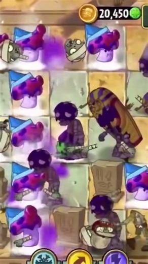 This Spore-shroom is BROKEN in PvZ2 #Overpowered #Shorts