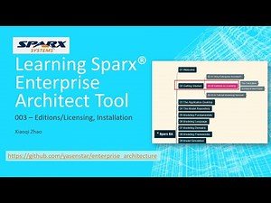 Learn Sparx Enterprise Architect Tool 003 - Editions and Licensing, Installation