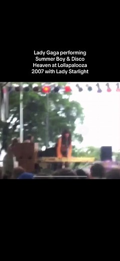 Lady Gaga Live Performance at Lollapalooza 2007