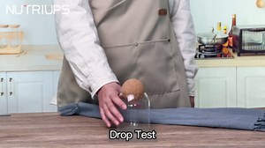 NUTRIUPS Storage Glass Jar with Ball Cork Lid, 3Pcs Glass Canisters with Cork Ball, Cute Decorative Round Jars with Wood Lid 500 ML/17Oz,800ML/27Oz,1200ML/41Oz