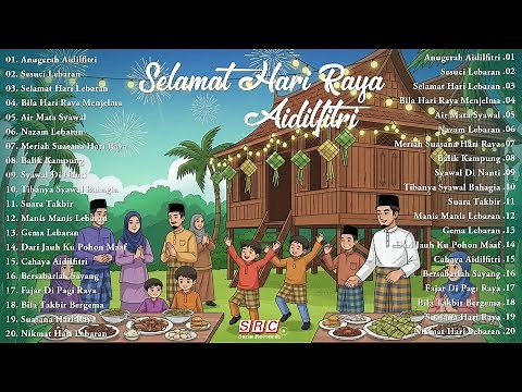 Lagu Raya Terbaik 🧨 Selamat Hari Raya Aidilfitri 2025 💘 Raya Raya Raya