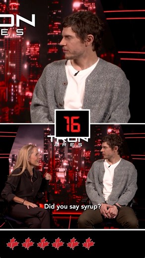 How many Canadian things can Evan Peters and Gillian Anderson think of in 29 seconds? 🇨🇦 ⏰ Time to find out! Experience Tron: Ares, NOW PLAYING only in theatres and IMAX. Get tickets today at https://www.disneymovie.ca/tronares/ | Walt Disney Studios