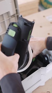 See Every Detail 🔍💡 Festool’s new ETSC 2 features an integrated light ring – so you can spot uneven areas with ease Combine this with ETSC 2’s random orbit sanding motion, and get a near perfect flawless finish 🤝 To learn more, Head to: https://bit.ly/4baa0Qw | Festool
