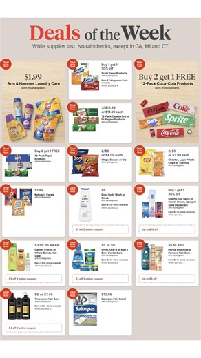 Walgreens Weekly Ad 05/10 - 05/16