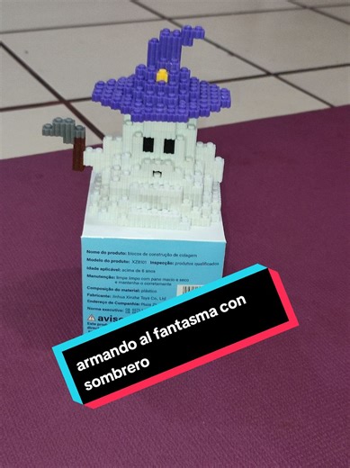 Fantasma de Halloween con Piezas de LEGO