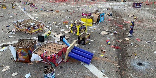 Post Fourth of July clean up and collection event at Oak Lake Park today