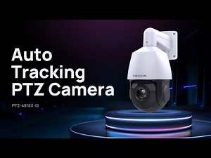 PTZ-4818X-IS 4K Security Camera | Pan-Tilt-Zoom Network Camera | 18x Optical Zoom 8MP PoE Camera