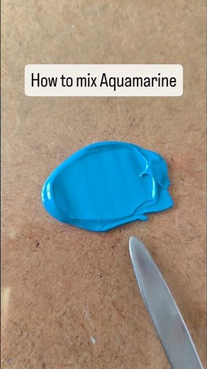 How to Mix Aquamarine 🎨