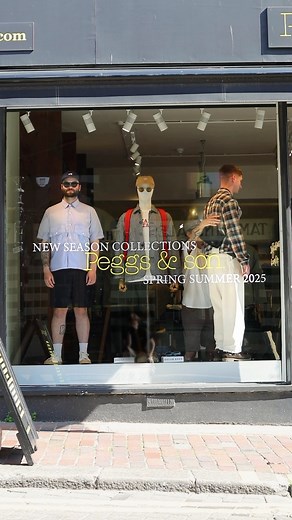 New season collections at Peggs & son. #peggsandson | Peggs and son