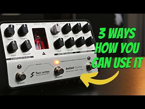Two Notes Revolt Guitar Analog Amp Sim - Demo & Review