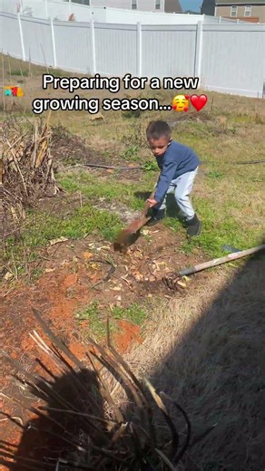 Preparing for a new growing season…❤️#springtime #gardening #gardentime