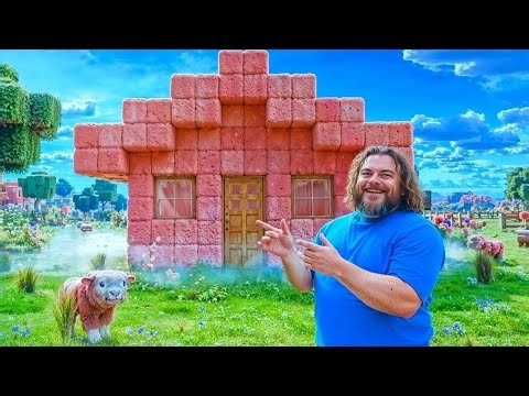 He Found a Strange Cube That Opens a Portal to Minecraft - "Movie Recap English"