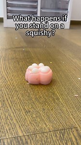 1.3K views | What happens if you stand on a squishy #101 Let‘s test different squishy! #shorts #squishy | Fufu Squishy | Facebook