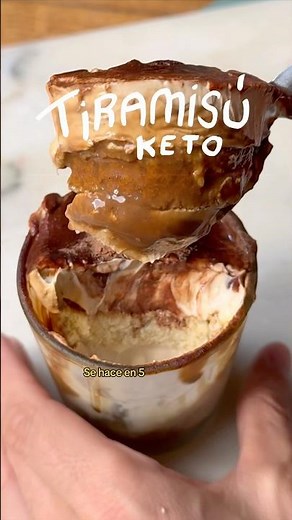 Keto tiramisu ✨ the healthy dessert to satisfy your cravings this weekend #healthyrecipe #tiramis...