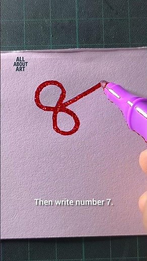 mouse drawing using numbers