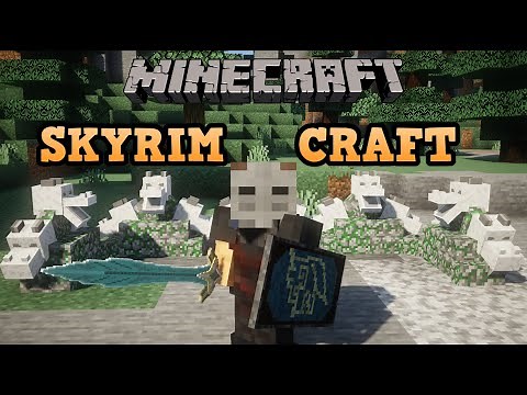 [MOD] 🐉📛 THE ENDER SCROLLS: SKYRIM CRAFT | MEGA MOD DE SKYRIM PARA MINECRAFT 📛🐉