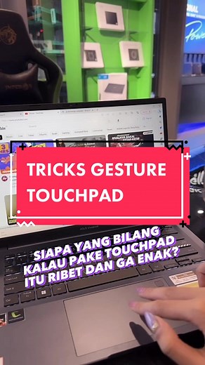 Tricks gesture touchpad, jangan di skip ya!😉 #laptop #tipsandtrics #tipskomputer #tipsbuatkamu💯💯 #TikTokPromote #trending #foryou