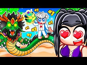 I Pretended To Be The #1 BLOX FRUITS Player To RIZZ My Girlfriend in Roblox!