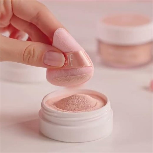 e.l.f. Halo Glow Pinkie Puffs Review | Mini Finger Puff for Flawless Powder Application