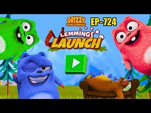 WOW! LEMMINGS BEAR LAUNCH SUPER EXCITED GAMEPLAY - GRIZZY AND LEMMINGS LAUNCH Ep-724